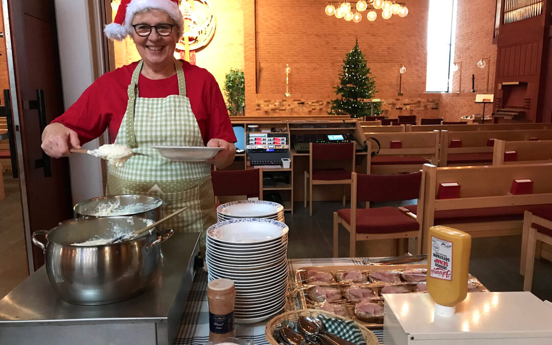 Grötfest på sopplunchen