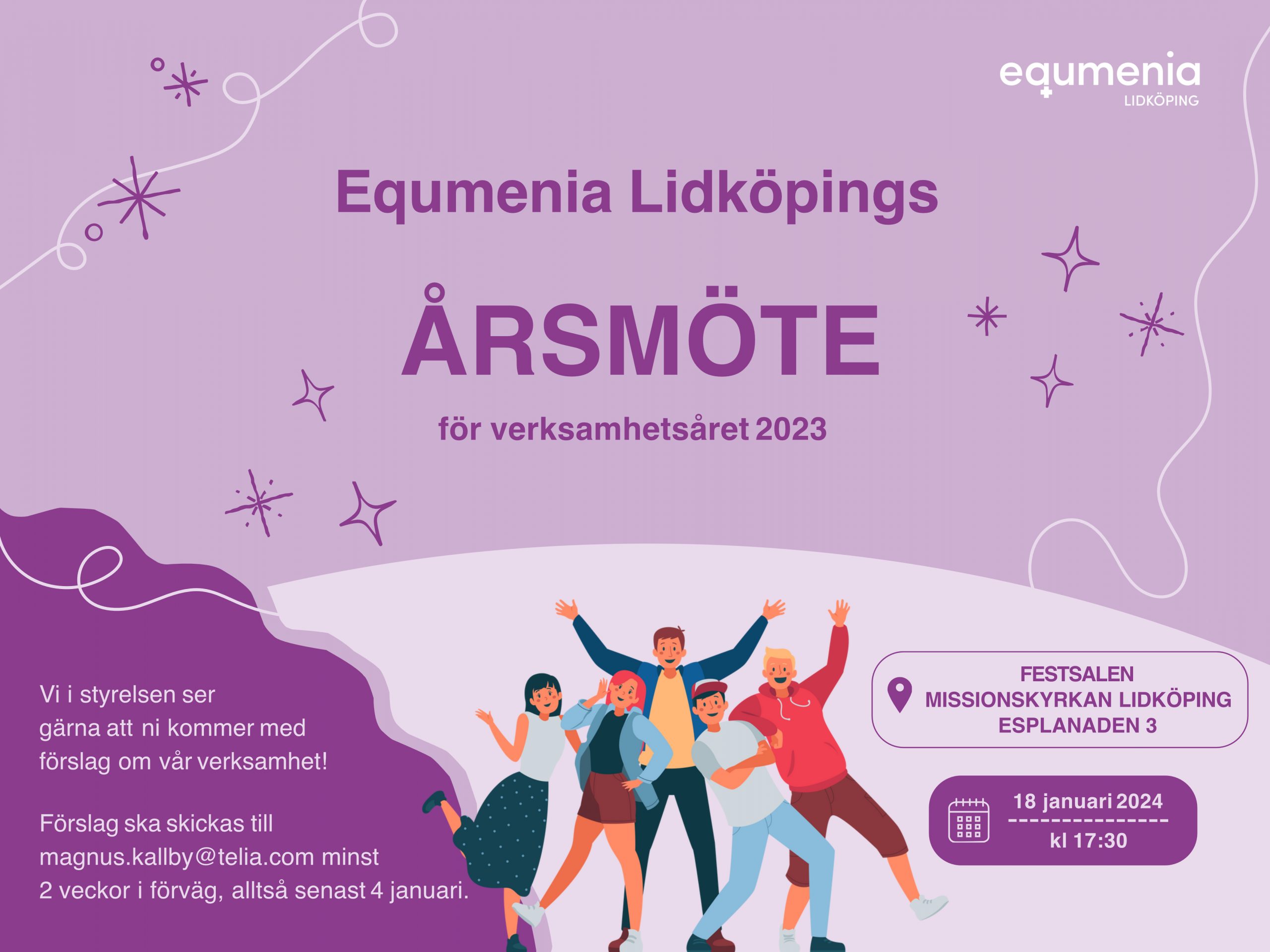 Equmenias årsmöte Missionskyrkan Lidköping