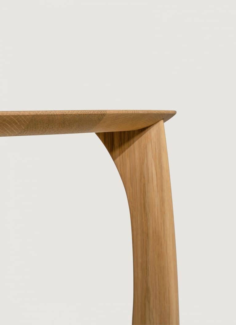 LILI Lounge table Ø75 medium oiled oak