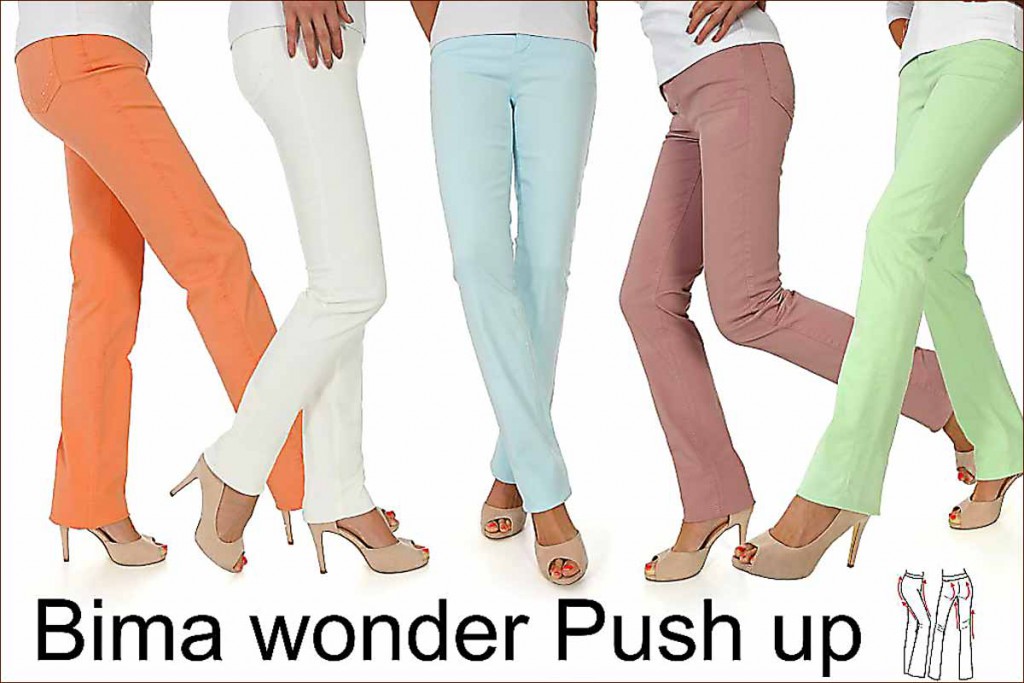 Bima wonder push-up broek by Diversa