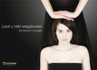 folderconba Model with natural make-up