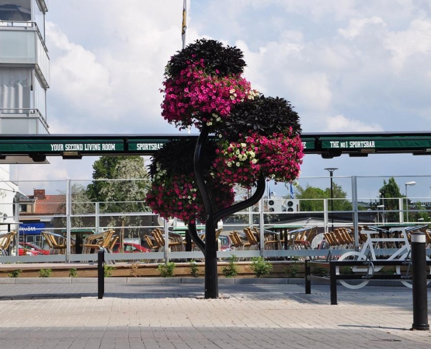 Blomsterskulptur