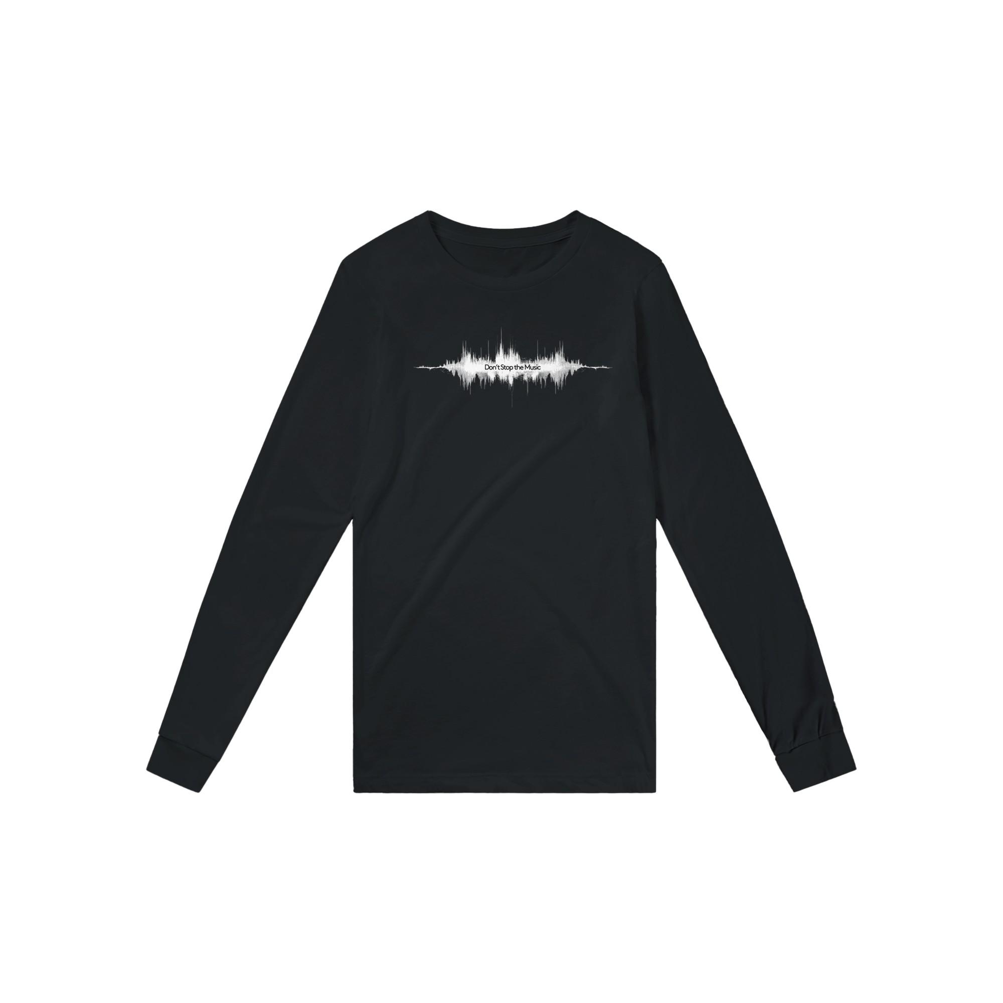 Sound Waveform Long Sleeve Shirt - MonoQrom collection