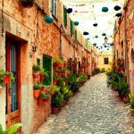 BEAUTIFUL STREET IN VALLDEMOSSA