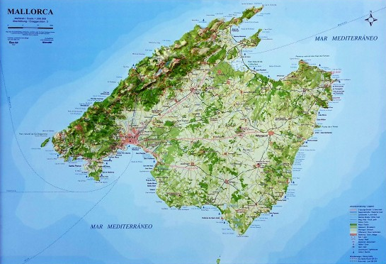 MALLORCA MAP