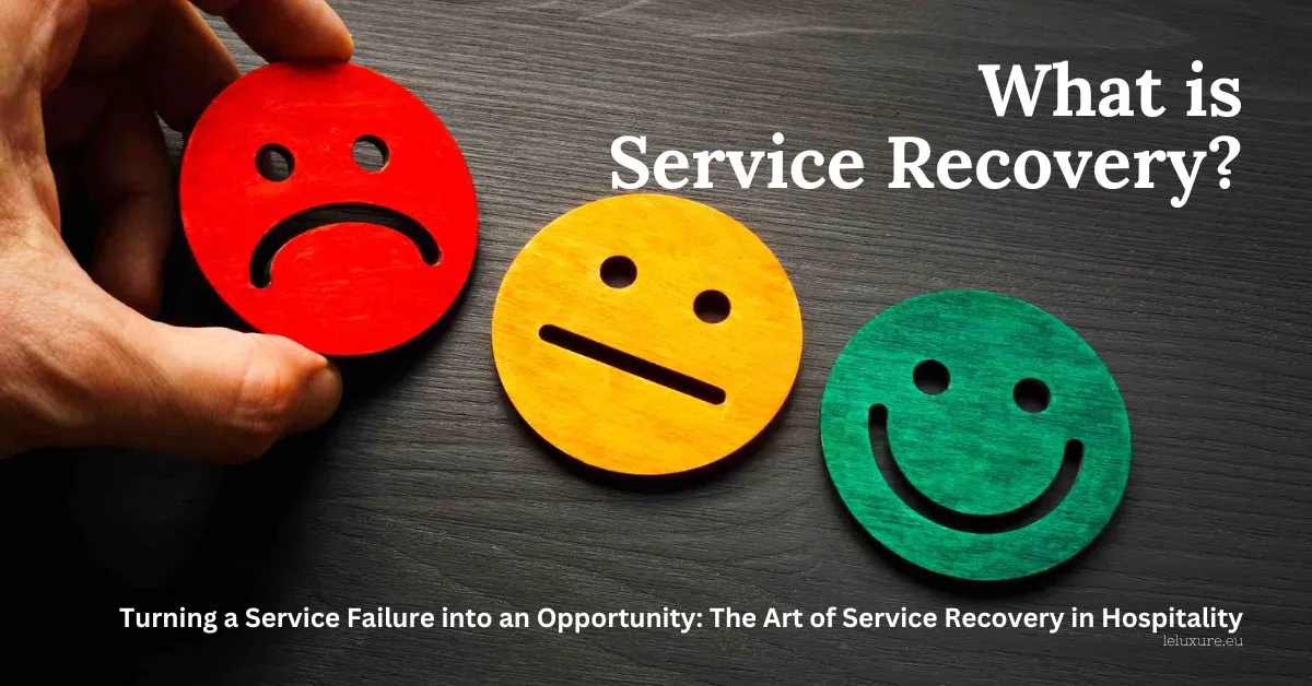 LE LUXURE AND SERVICE RECOVERY IN HOSPITALITY
