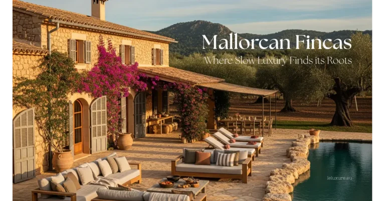 MALLORCA'S FINCAS: WHERE SLOW LUXURY FINDS ITS ROOTS