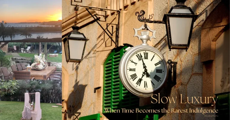 SLOW LUXURY BY LE LUXURE