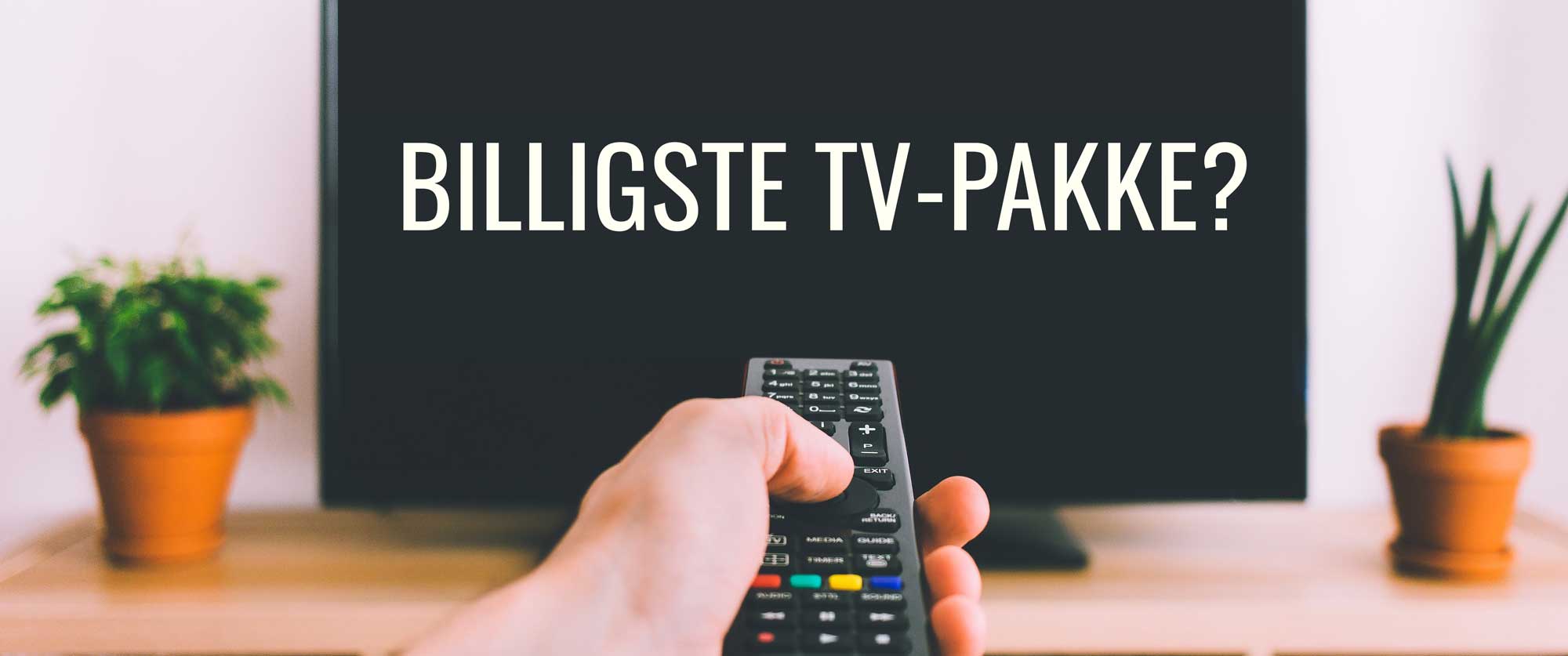 Sammenlign prisen på Danmarks billigste TV-pakker • MORE TV