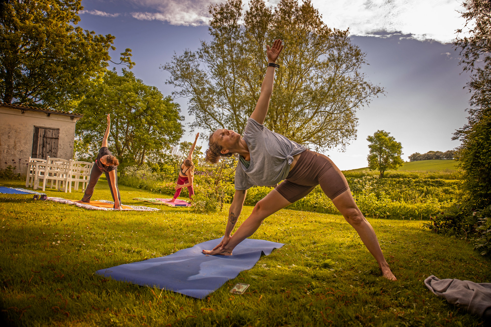A photo taken during the Samso Weekend Retreat event in June 2021