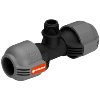 Gardena T-Stykke 25mmx1/2 utv.gjenge