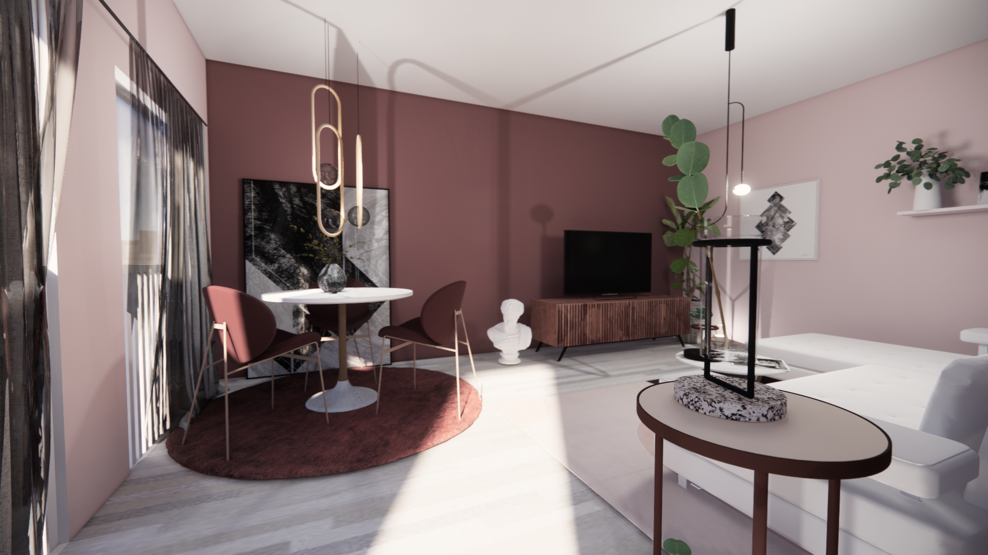 Minimalistic Living Room Dream