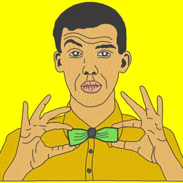 stromae motif de broderie machine artistes belgess