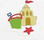 château de sable Motif de broderie machine spécial vacances d’un château de sable avec un seau et une pelle . vivement l’été !!! cadre 10 x 10 / 20 x 20 Formats des fichiers PES,CSD,EXP,HUS,SHV,VIP,XXX,DST,PCS,JEF,VP3,EMB… Téléchargement immédiat après votre paiement