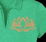 fleur de lotus 2 Motif de broderie machine cadre 10 x 10 / 30 x 20 Formats des fichiers PES,CSD,EXP,HUS,SHV,VIP,XXX,DST,PCS,JEF,VP3,SEW,EMB… Téléchargement immédiat