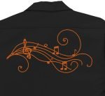 notes de musique arabesques Motif de broderie machine cadre 18 x 13 / 30 x 20 Formats des fichiers PES,CSD,EXP,HUS,SHV,VIP,XXX,DST,PCS,JEF,VP3,SEW,EMB… Téléchargement immédiat