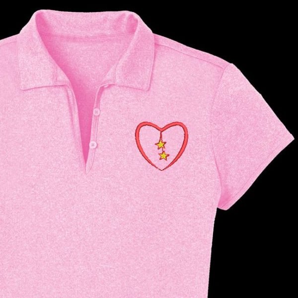 cœur médaillon motif de broderie machine gratuit