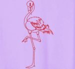 flamant rose redwork – Image 2
