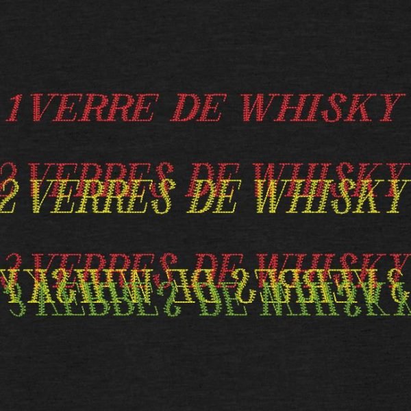 un verre de whisky