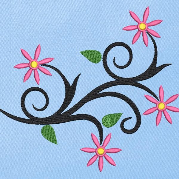 fleurs arabesques 3