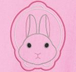 lapin appliqué