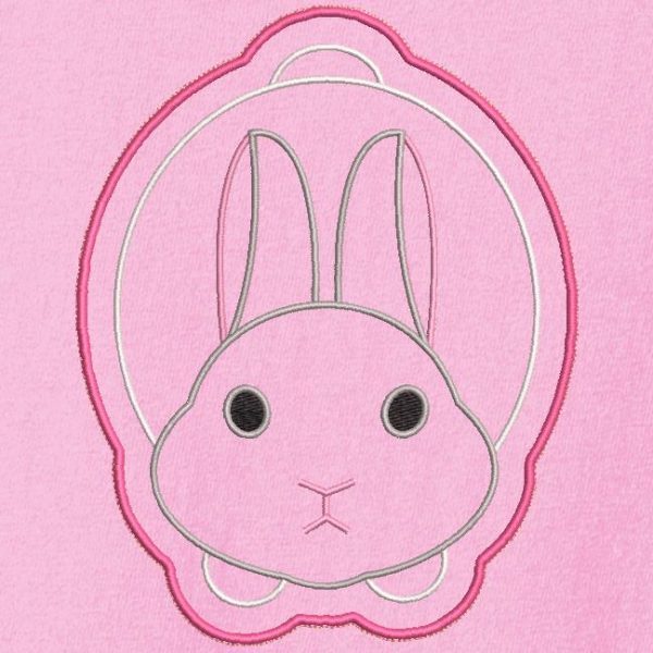 lapin appliqué