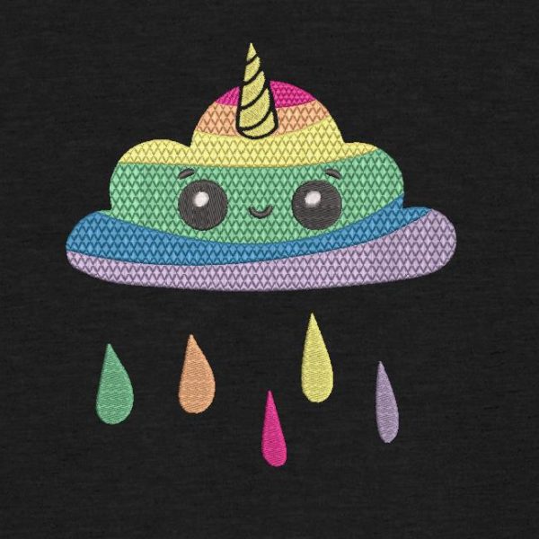 joli nuage licorne