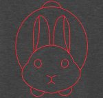 lapin redwork