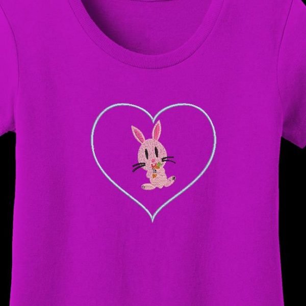 lapinou trop chou appliqué