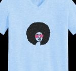 femme afro rétro vintage 1