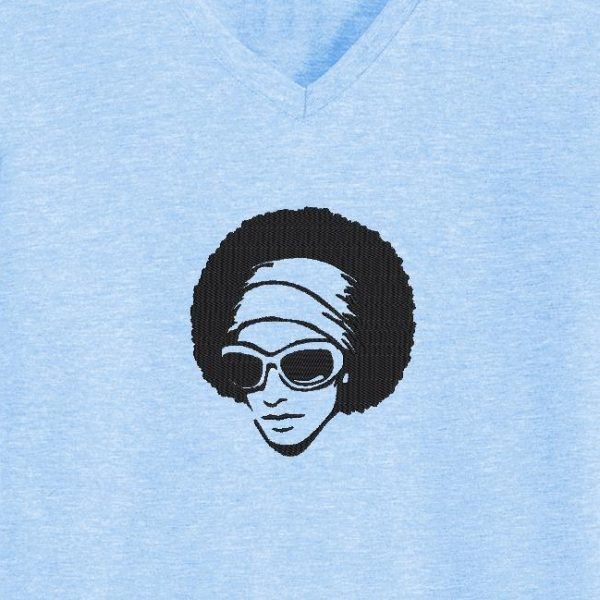 femme afro rétro vintage 4
