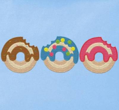 trio de donuts