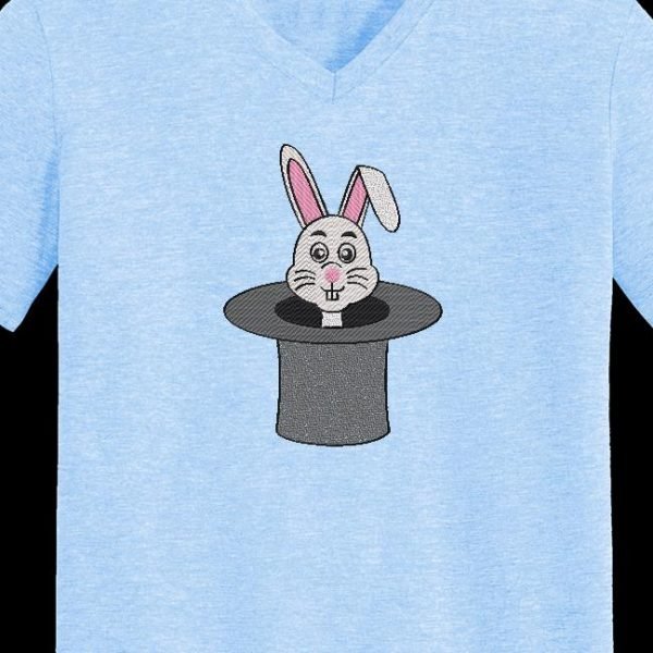 lapin dans un chapeau