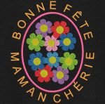 camée fleuri bonne fête maman