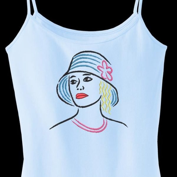 élégante avec un chapeau 3