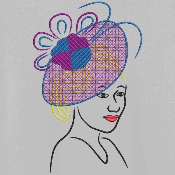 élégante avec un chapeau 4