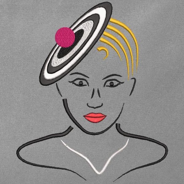 élégante avec un chapeau 5
