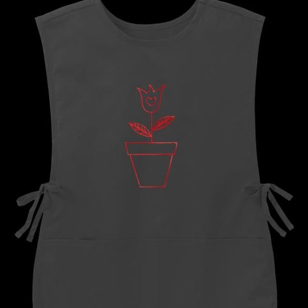 tulipe redwork
