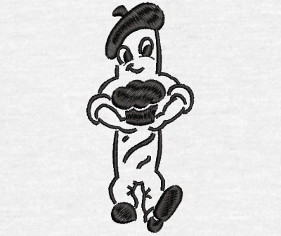 Bonhomme au gâteau