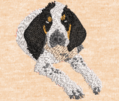 Numérisation chien porcelaine