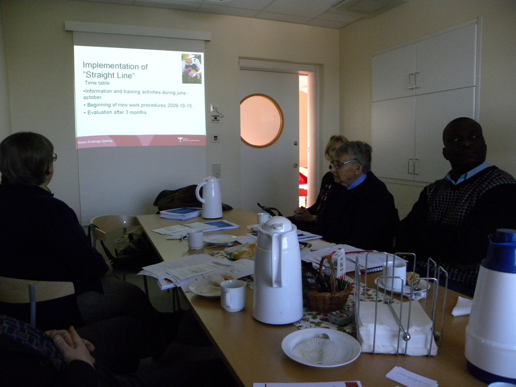 Southern Alvsborg Hospital presentation on Process development