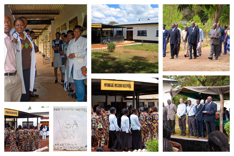 Mpongwe Mission Hospital New OPD CLINIC Dedication celebration April 2008