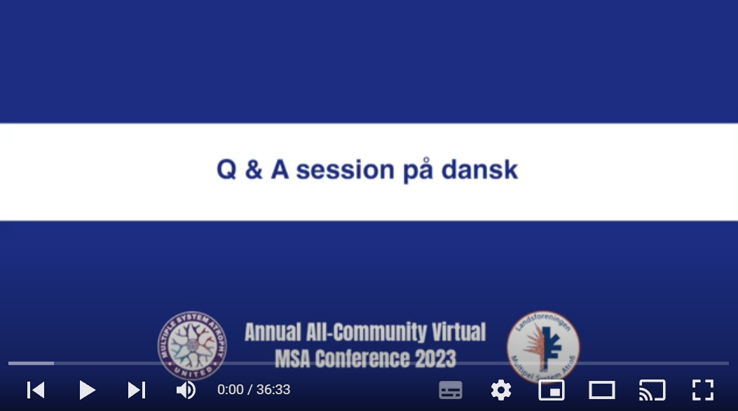 Q & A Session på dansk