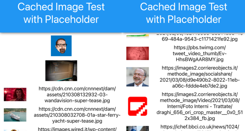 cached image placeholder sample