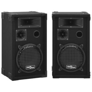 Profesjonelle Passive Hifi-Høyttalere 2 Stk 800 W Svart