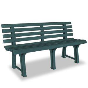Hagebenk 145,5 Cm Plast Grønn