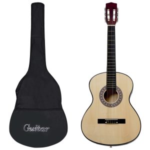 Klassisk Gitar For Nybegynnere Med Veske 3/4 36"