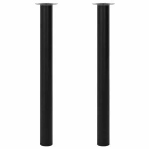 Teleskopisk Bordben 2 Stk 710 Mm-1100 Mm