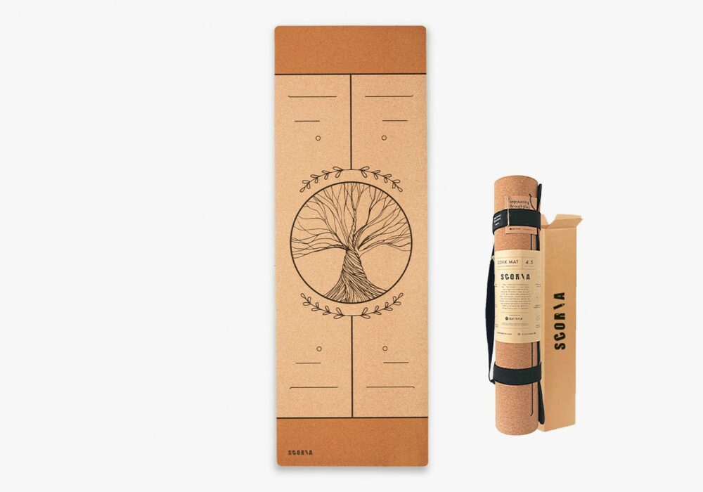 Cork mat yoga - gift ideas