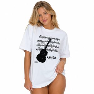 T-shirt, Classic Guitar  - Unisex - L
